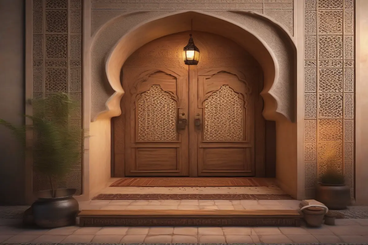Entrée du Hammam Al Madina à Agadir, meilleur hammam rapport qualité-prix