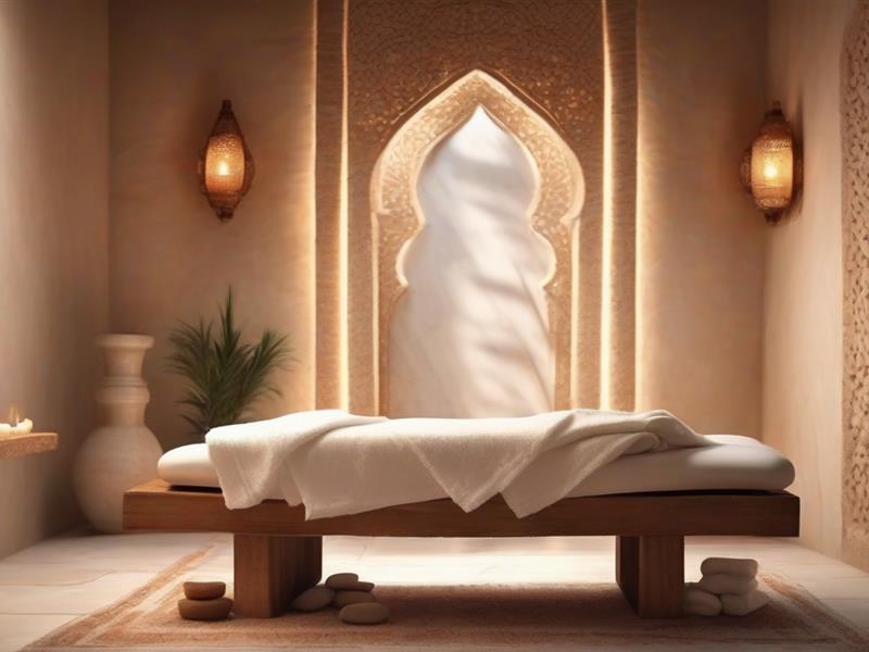 Cabine de massage privative à l'Amarok Spa Agadir
