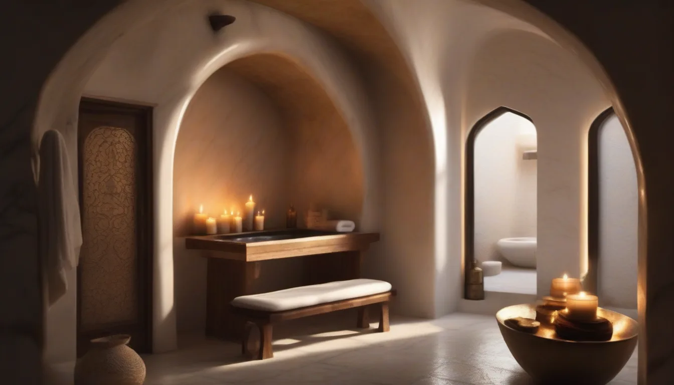 Hammam privé à Agadir : cabine intime aux chandelles, savon noir et gant kessa